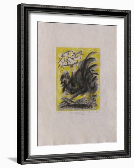 Le coq-Edouard Pignon-Framed Limited Edition