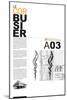Le Corbusier Poster-NaxArt-Mounted Art Print