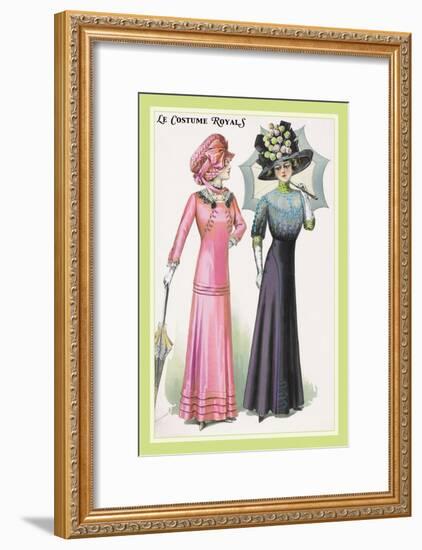 Le Costume Royals: In Delicate Sunlight-null-Framed Art Print