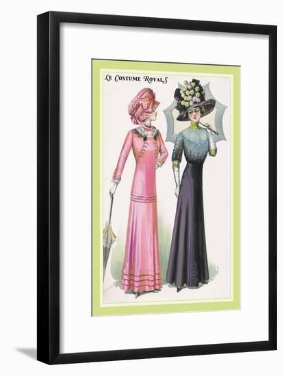 Le Costume Royals: In Delicate Sunlight-null-Framed Art Print