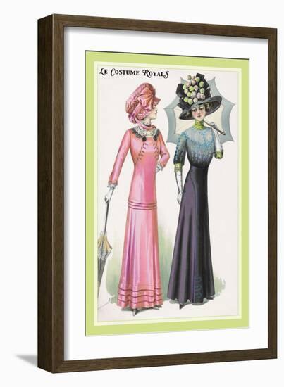 Le Costume Royals: In Delicate Sunlight-null-Framed Art Print