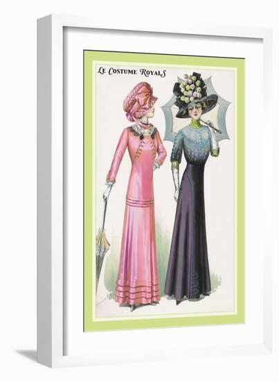 Le Costume Royals: In Delicate Sunlight-null-Framed Art Print