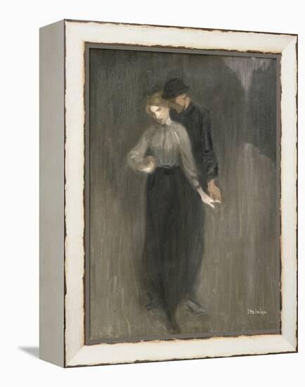 Le Couple-Th?ophile Alexandre Steinlen-Framed Premier Image Canvas