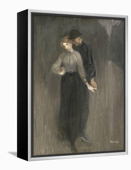 Le Couple-Th?ophile Alexandre Steinlen-Framed Premier Image Canvas