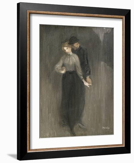 Le Couple-Th?ophile Alexandre Steinlen-Framed Giclee Print