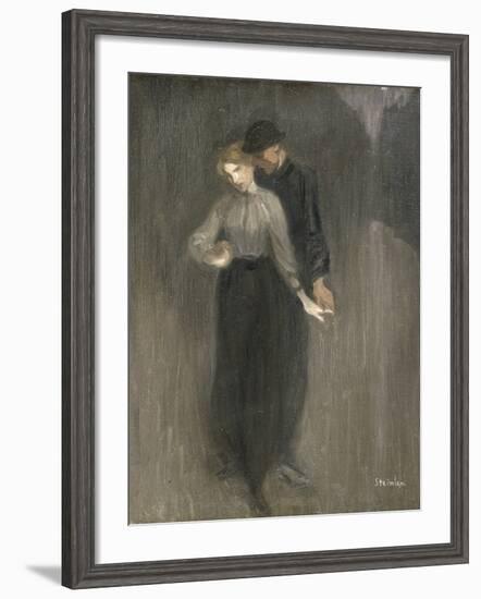 Le Couple-Th?ophile Alexandre Steinlen-Framed Giclee Print