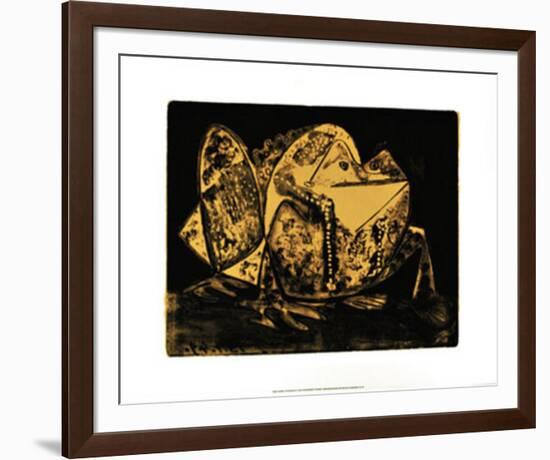 Le Crapaud, c.1949-Pablo Picasso-Framed Serigraph