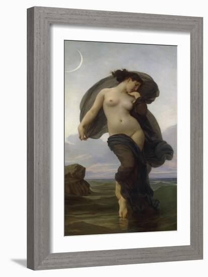 Le Crepuscule, 1882-William Adolphe Bouguereau-Framed Giclee Print