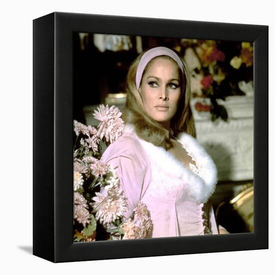 Le crepuscule des aigles (The Blue Max) by JohnGuillermin with Ursula Andress, 1966 (photo)-null-Framed Stretched Canvas