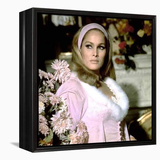 Le crepuscule des aigles (The Blue Max) by JohnGuillermin with Ursula Andress, 1966 (photo)-null-Framed Stretched Canvas