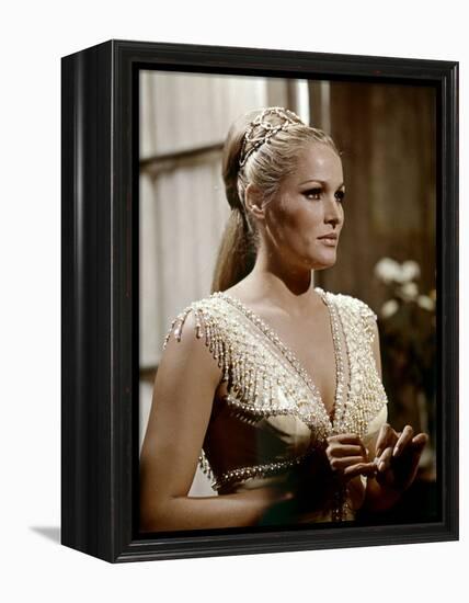 Le crepuscule des aigles (The Blue Max) by JohnGuillermin with Ursula Andress, 1966 (photo)-null-Framed Stretched Canvas