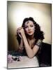 Le crepuscule SUNDOWN by HenryHathaway with Gene Tierney, 1941 (photo)-null-Mounted Photo