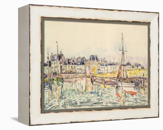 Le Croisic II-Paul Signac-Framed Stretched Canvas