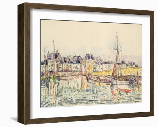 Le Croisic II-Paul Signac-Framed Art Print