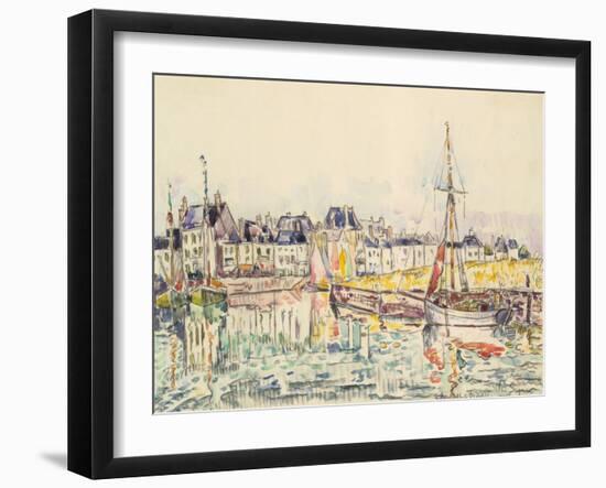 Le Croisic II-Paul Signac-Framed Art Print