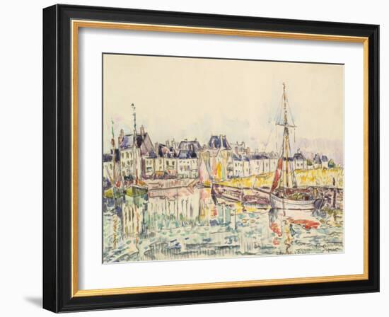 Le Croisic II-Paul Signac-Framed Art Print