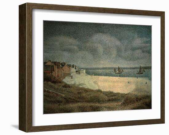 Le Crotoy, Aval-Georges Seurat-Framed Giclee Print