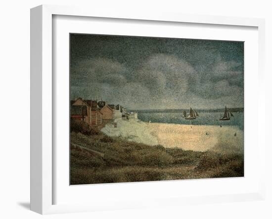 Le Crotoy, Aval-Georges Seurat-Framed Giclee Print