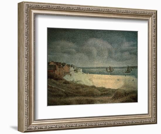 Le Crotoy, Aval-Georges Seurat-Framed Giclee Print