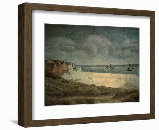 Le Crotoy, Aval-Georges Seurat-Framed Giclee Print