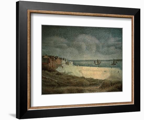 Le Crotoy, Aval-Georges Seurat-Framed Giclee Print