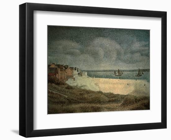 Le Crotoy, Aval-Georges Seurat-Framed Giclee Print