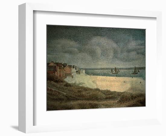 Le Crotoy, Aval-Georges Seurat-Framed Giclee Print