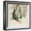 Le cruchon vert-Paul Cézanne-Framed Giclee Print