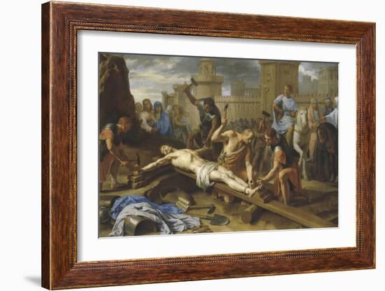 Le crucifiement-Philippe De Champaigne-Framed Giclee Print