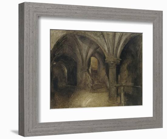 Le Crypte De L'Aquilon-Alfred William Hunt-Framed Giclee Print