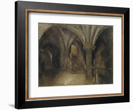 Le Crypte De L'Aquilon-Alfred William Hunt-Framed Giclee Print