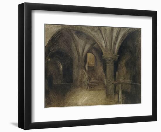 Le Crypte De L'Aquilon-Alfred William Hunt-Framed Giclee Print