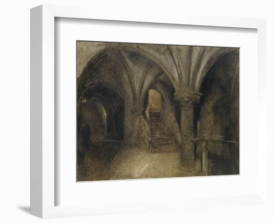 Le Crypte De L'Aquilon-Alfred William Hunt-Framed Giclee Print