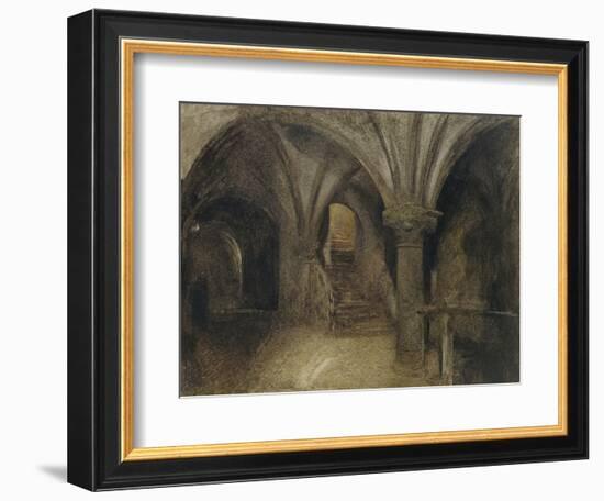 Le Crypte De L'Aquilon-Alfred William Hunt-Framed Giclee Print