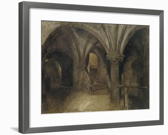 Le Crypte De L'Aquilon-Alfred William Hunt-Framed Giclee Print