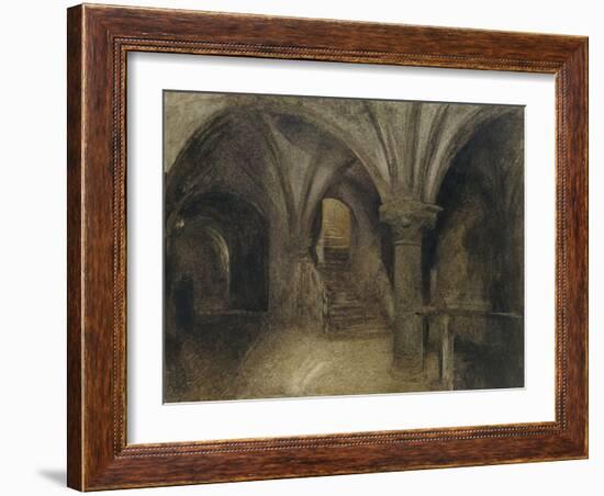 Le Crypte De L'Aquilon-Alfred William Hunt-Framed Giclee Print