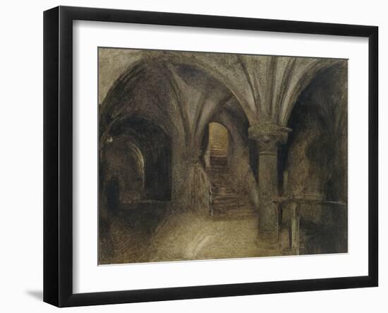 Le Crypte De L'Aquilon-Alfred William Hunt-Framed Giclee Print