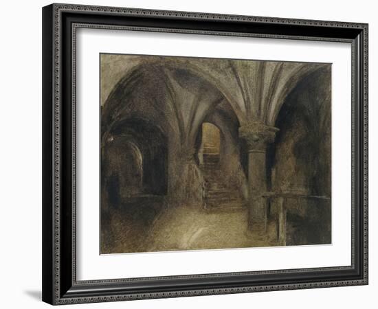 Le Crypte De L'Aquilon-Alfred William Hunt-Framed Giclee Print