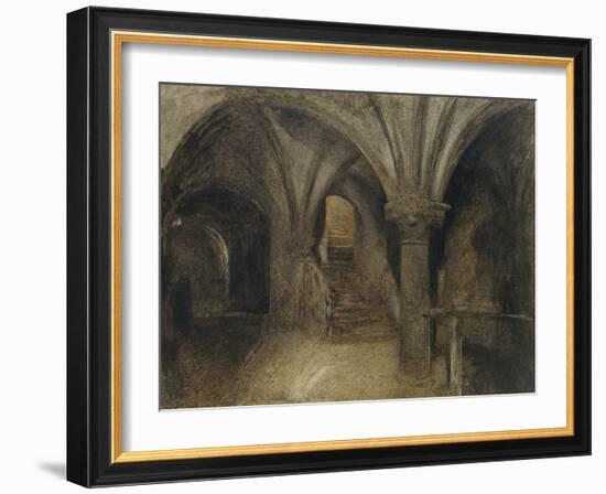 Le Crypte De L'Aquilon-Alfred William Hunt-Framed Giclee Print