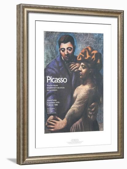 Le Danse Villageoise-Pablo Picasso-Framed Collectable Print