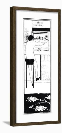 Le Debris d'un Poete-Aubrey Beardsley-Framed Premium Giclee Print