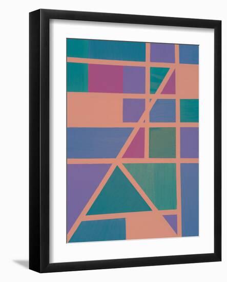 Le debut du bonheur-Maryse Pique-Framed Giclee Print