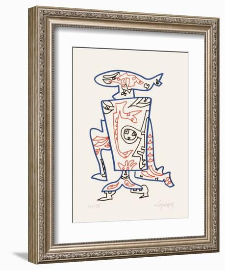 Le Defi-Charles Lapicque-Framed Limited Edition