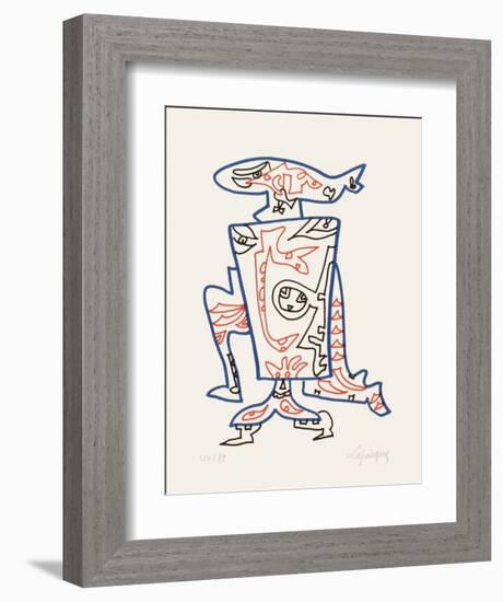 Le Defi-Charles Lapicque-Framed Limited Edition