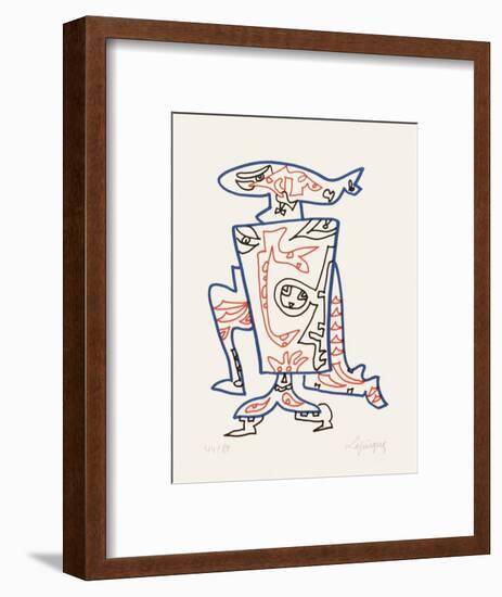 Le Defi-Charles Lapicque-Framed Limited Edition