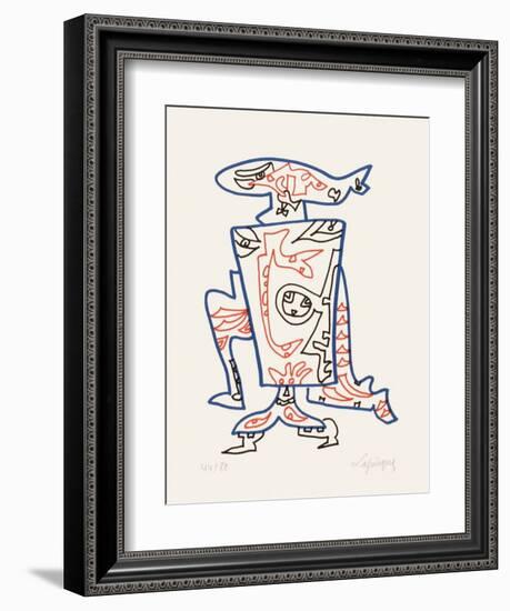 Le Defi-Charles Lapicque-Framed Limited Edition