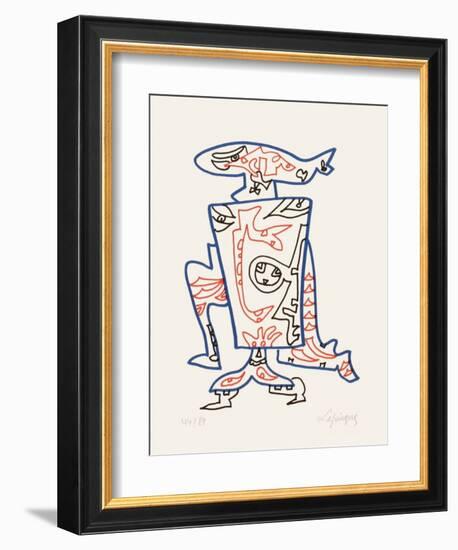 Le Defi-Charles Lapicque-Framed Limited Edition