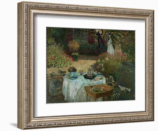 Le Déjeuner, 1873-Claude Monet-Framed Giclee Print