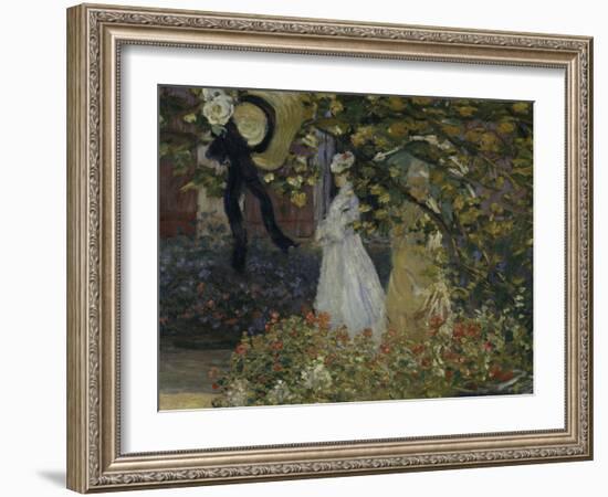 Le Dejeuner, c.1873-Claude Monet-Framed Giclee Print