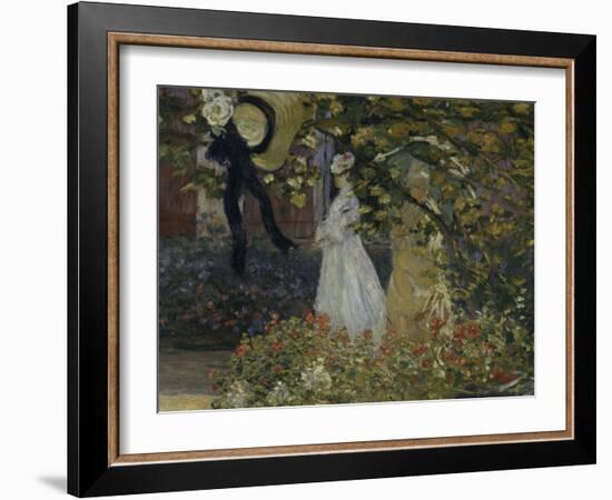 Le Dejeuner, c.1873-Claude Monet-Framed Giclee Print